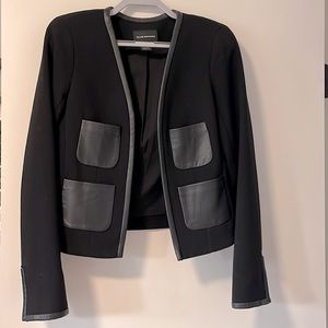Club Monaco open front short blazer